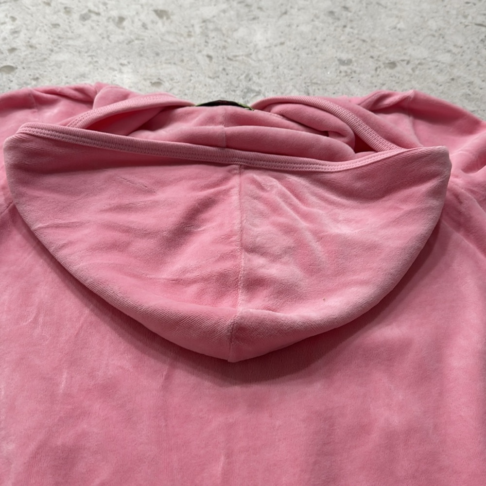 Juicy Couture velour Pink tracksuit Y2K Made in the USA - Picture 12 of 14